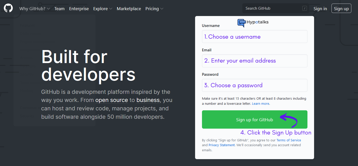 Nightscout - Create a GitHub Account