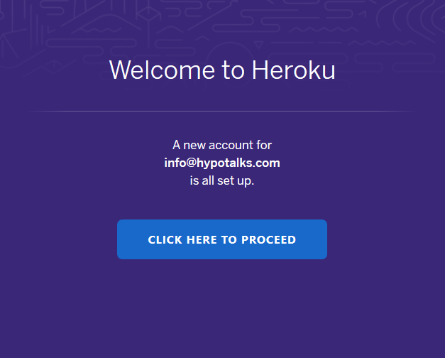 Nightscout - Heroku account created