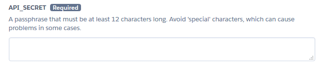 Nightscout - Heroku API_SECRET setting